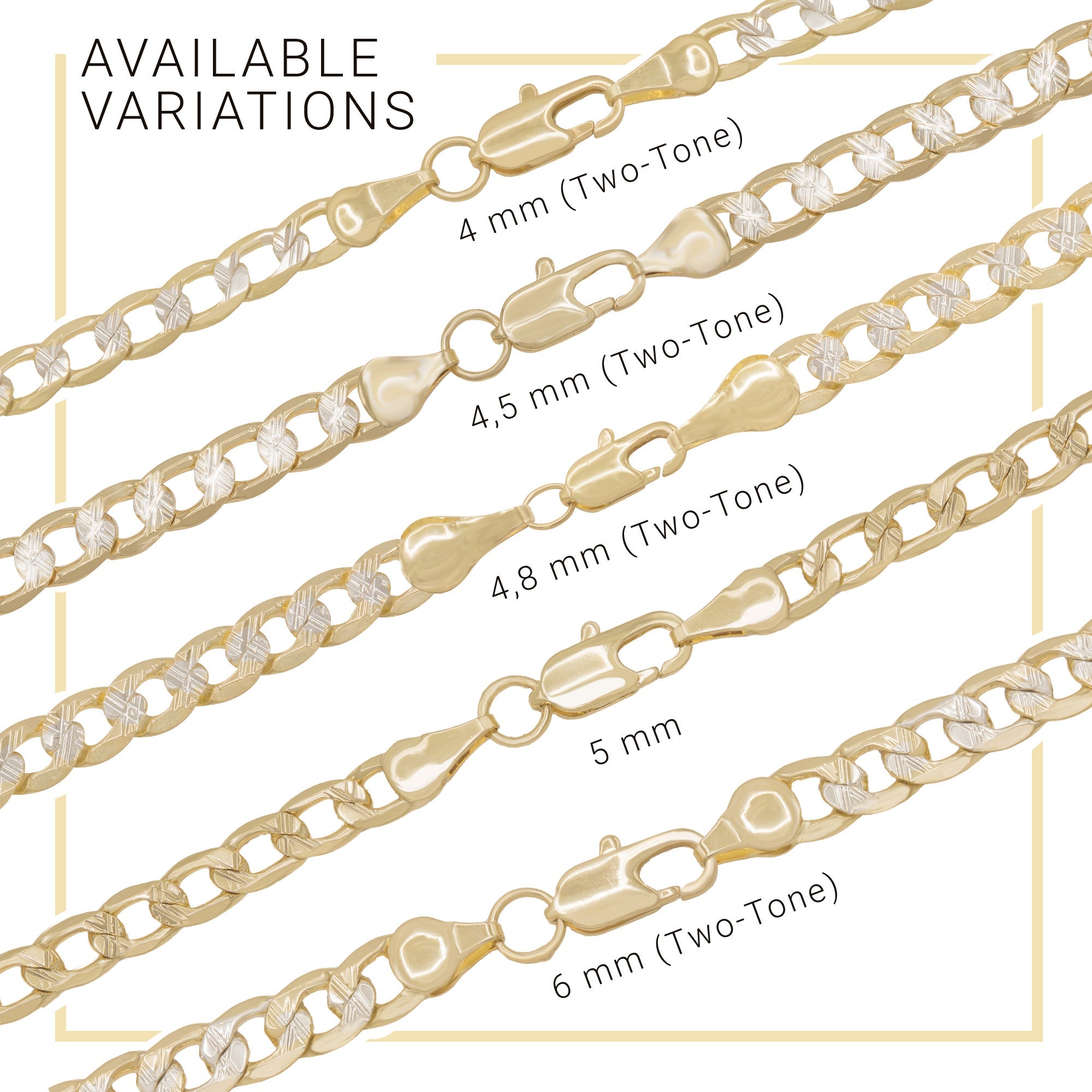 14K Gold Filled Cuban Link Anklet Diamond Cut Curb Chain 10'' Anklet Women Jewelry
